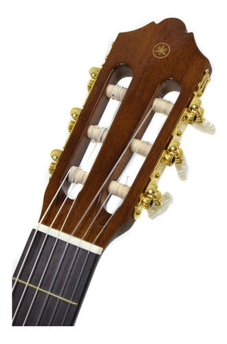 Guitarra Clásica Yamaha C80 Para Diestros Natural Brillante