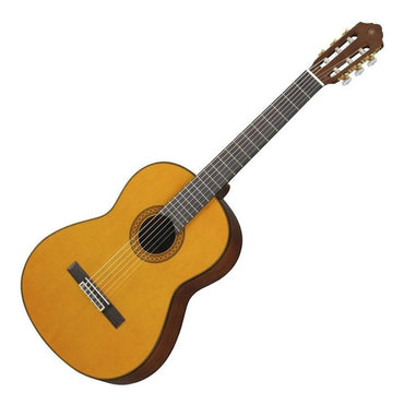 Guitarra Clásica Yamaha C80 Para Diestros Natural Brillante