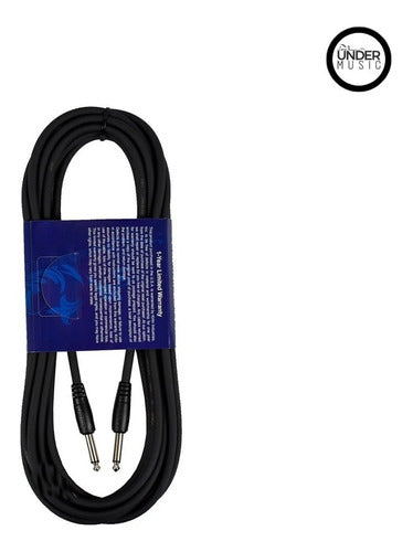 Cable Instrumento Kirlin Ic-241 Bk De 6 Metros