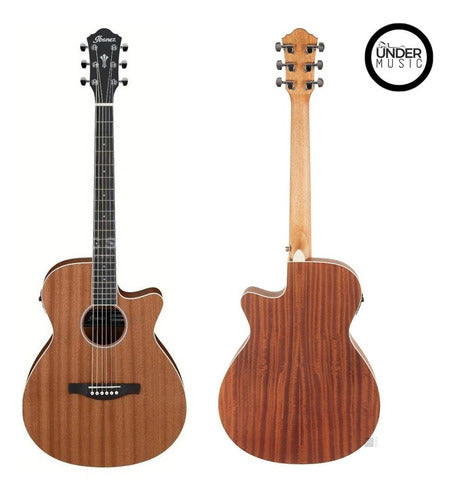 Guitarra Electroacústica Ibañez Aeg7mh-opn -estuche Semiduro