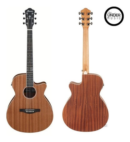 Guitarra Electroacústica Ibañez Aeg7mh-opn -estuche Semiduro