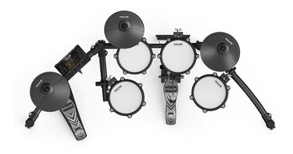 Bateria Electrica Nux Dm-210 Pads Malla Bombo Independiente