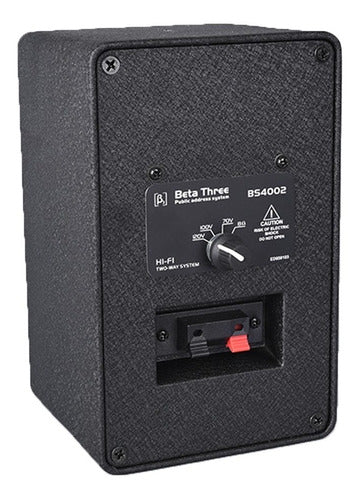 Altavoz Bs4002 Parlante Ambiental Pasivo Beta Three Par