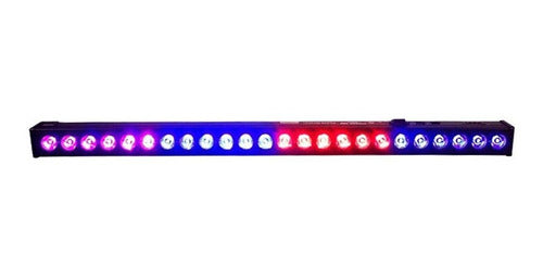 Luz Barra Led Iluminación Pl243 Washer De Escenario Pro Dj