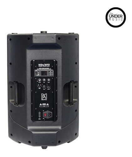 Cabina Altavoz Activa Beta Three N15a-ll Mp3 Bluetooth 400w