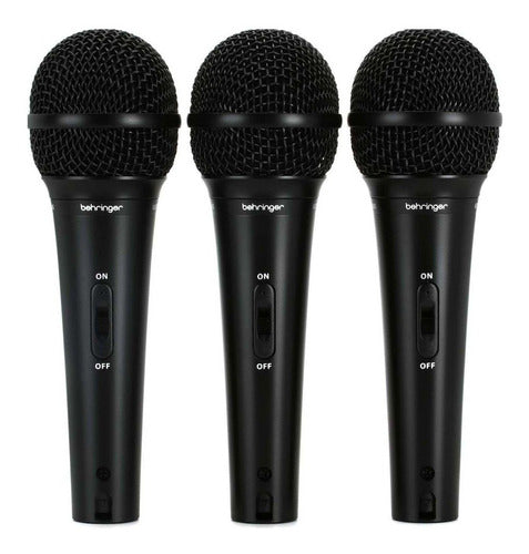 Micrófonos Behringer Ultravoice Xm1800s Dinámico Supercardioide Negros