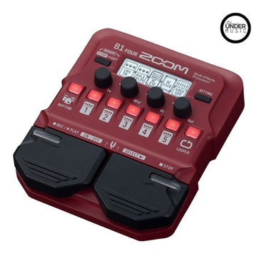 Pedal De Efecto Para Instrumento De Cuerda Zoom B1 Four
