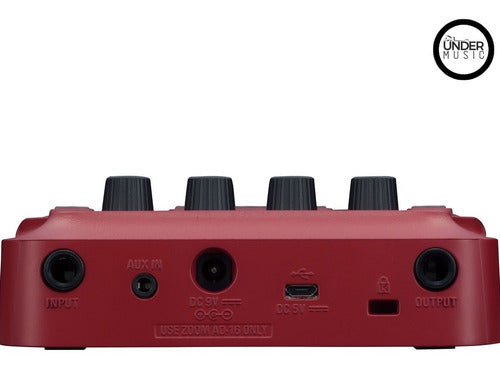 Pedal De Efecto Para Instrumento De Cuerda Zoom B1 Four