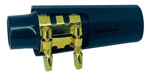 Boquilla Para Saxofón Alto Con Abrazadera Y Tapa Boquilla