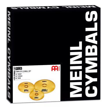 Set Juego Platillos Bcs Meinl Hit Hat - Crash - Ride