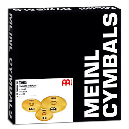 Set Juego Platillos Bcs Meinl Hit Hat - Crash - Ride