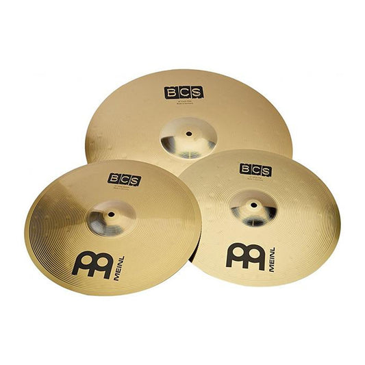 Set Juego Platillos Bcs Meinl Hit Hat - Crash - Ride