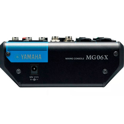 Consola Mezcladora De 6 Canales Yamaha Mg06xu