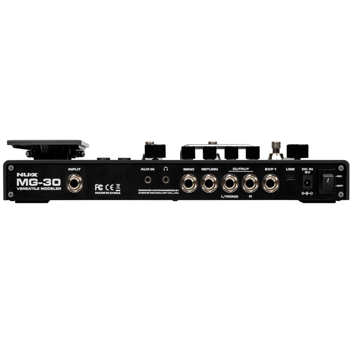 Pedalera Nux Mg-30 Multi-efectos Para Guitarra Eléctrica