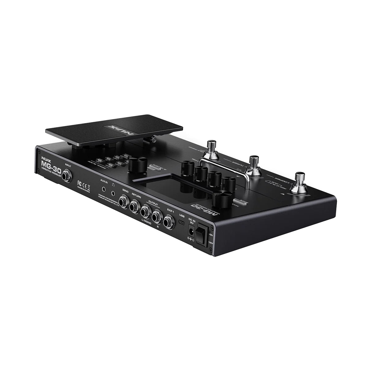 Pedalera Nux Mg-30 Multi-efectos Para Guitarra Eléctrica