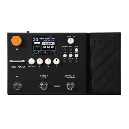 Procesador Pedal Mg-400 Efectos Modeling Guitarra Y Bajo