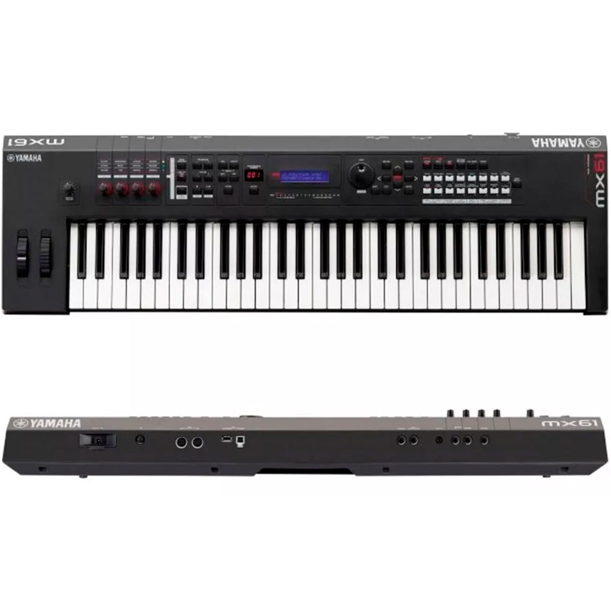 Sintetizador Yamaha Mx-61 Black 61 Teclas Producción