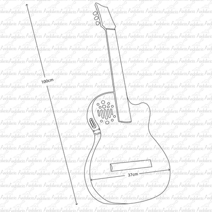 Guitarra Slim Pro Electroacustica Andalucia Tipo Godin