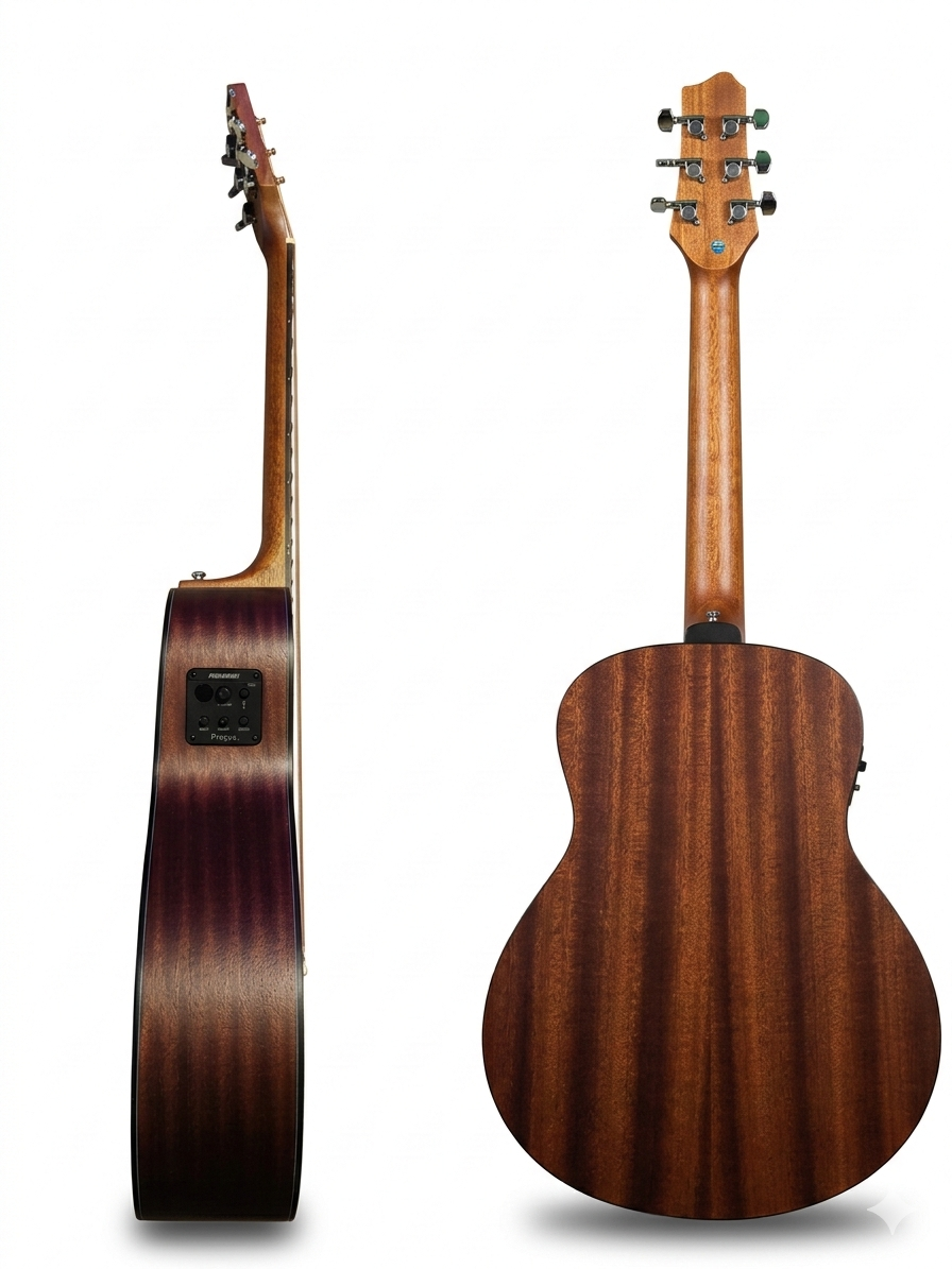 Guitarra Electroacústica Granada Mountain Mini Natural 6 Cuerdas