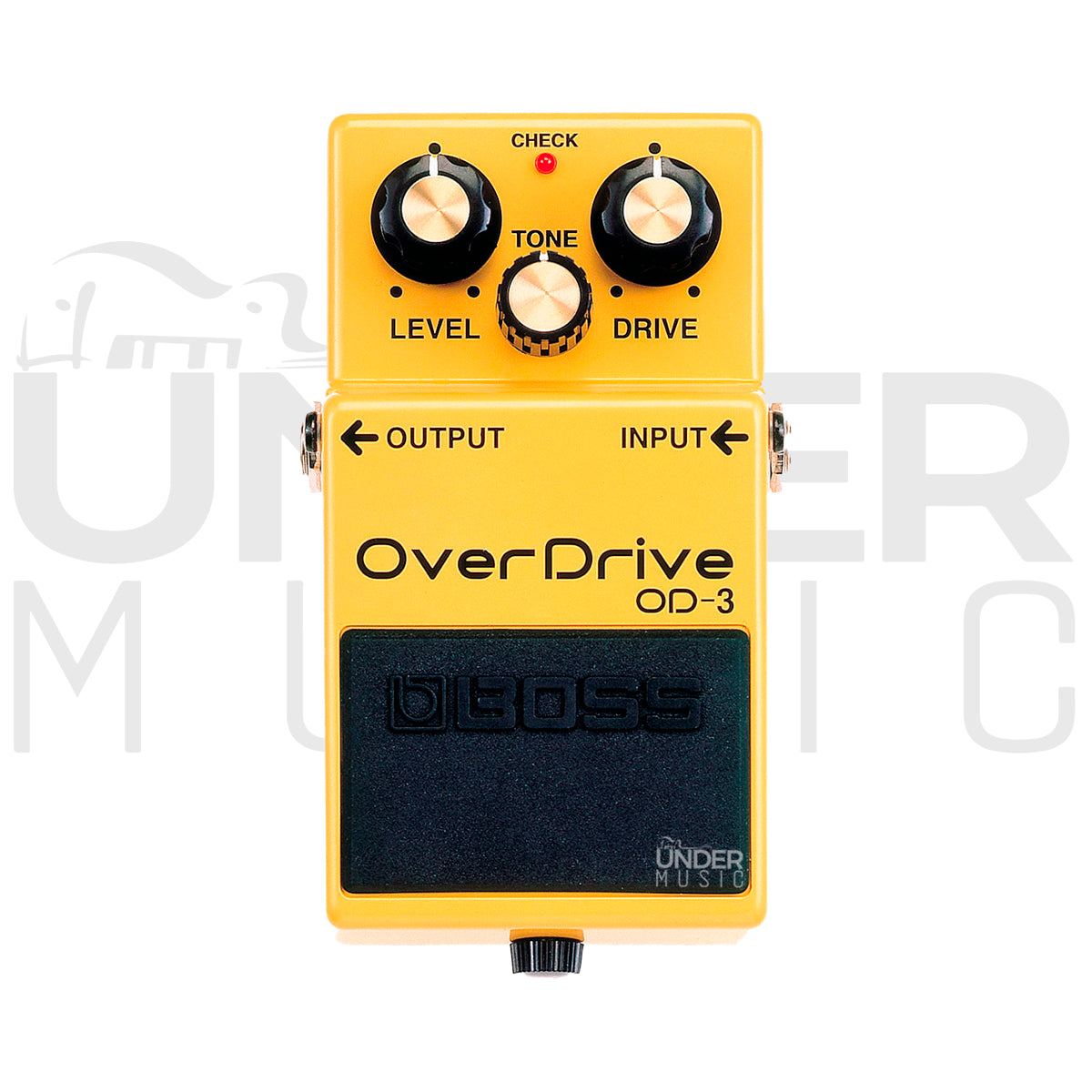 Pedal Efecto Boss Overdrive Od-3 Amarillo Guitarra Eléctrica