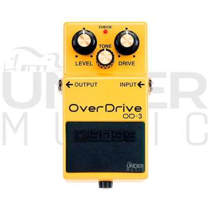 Pedal Efecto Boss Overdrive Od-3 Amarillo Guitarra Eléctrica