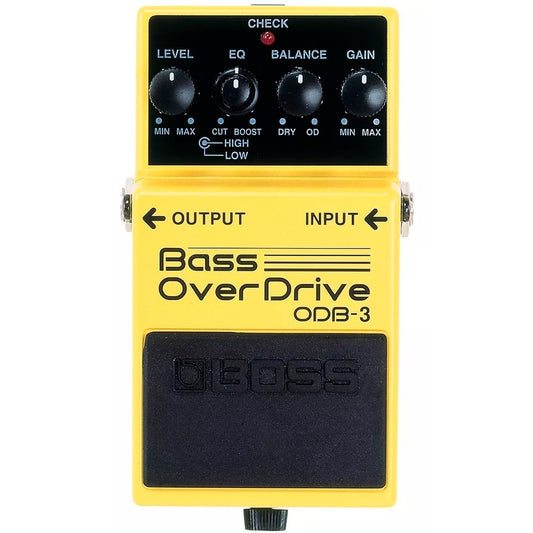 Pedal Boss Para Bajo Odb3 Bass Overdrive