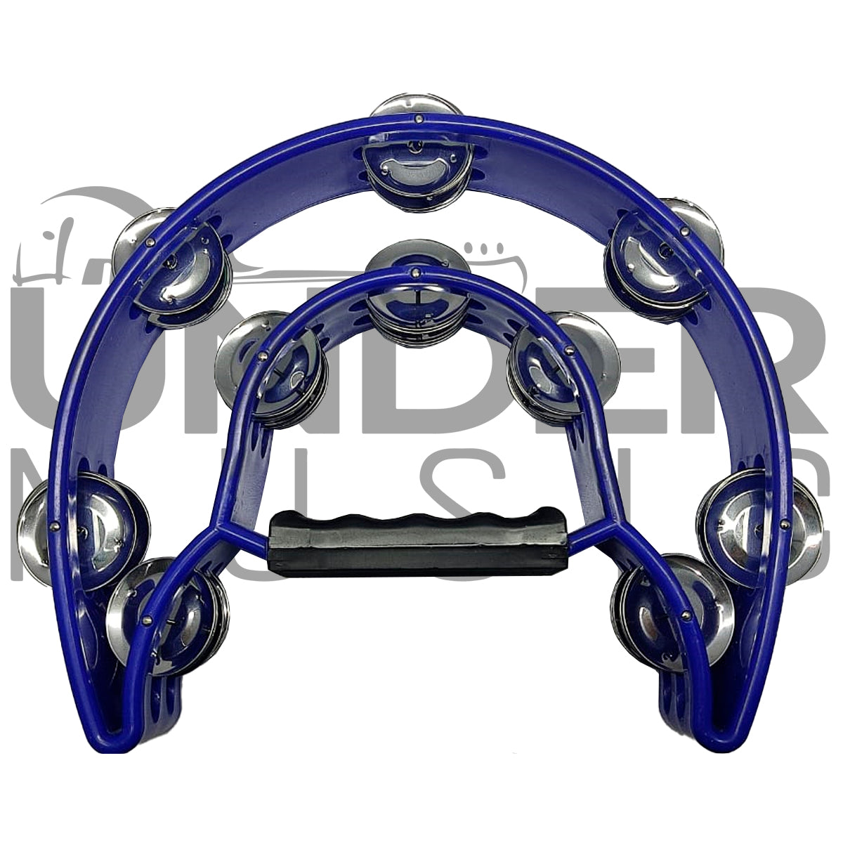 Pandereta Tambourine De Mano Media Luna (2 Unidades)