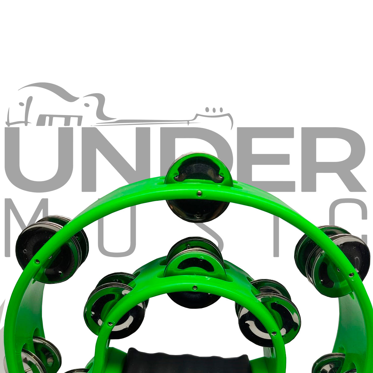 Pandereta Tambourine De Mano Media Luna (2 Unidades)