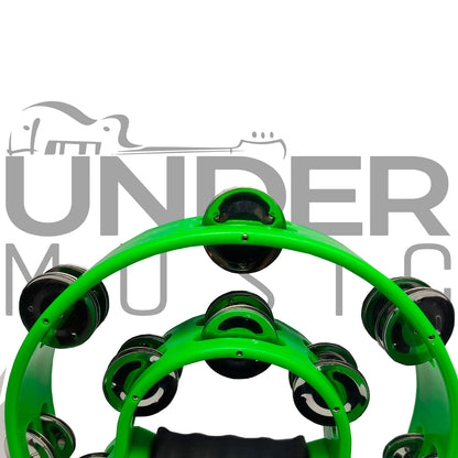 Pandereta Tambourine De Mano Media Luna (2 Unidades)