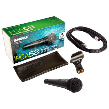 Micrófono Shure Pg Alta Pga58-xlr Dinámico Cardioide