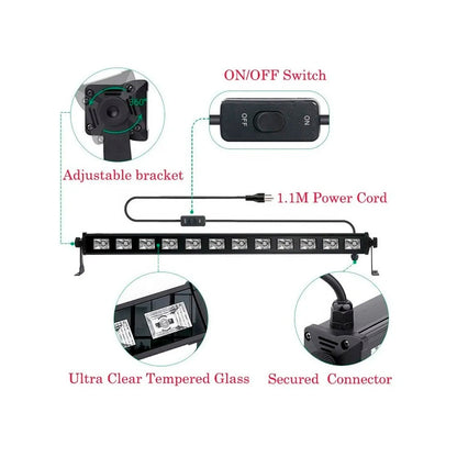 Luz Barra Profesional Pl12uv Party Pro Dj Lighting
