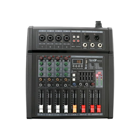 Consola Mezcladora Mixer Pro Dj Pm40s 16dsp
