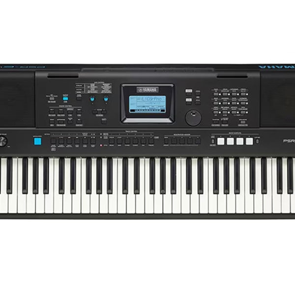 Teclado Yamaha Organeta Psr-e473 Adaptador+base+pedal+silla