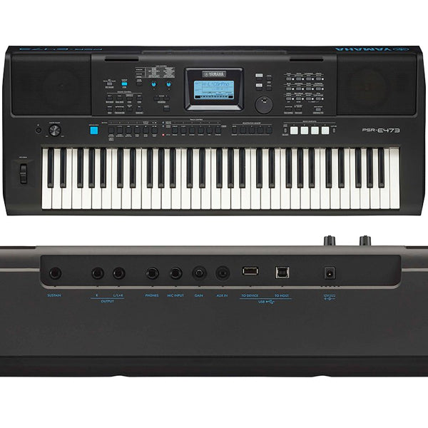 Teclado Yamaha Organeta Psr-e473 + Adaptador Original