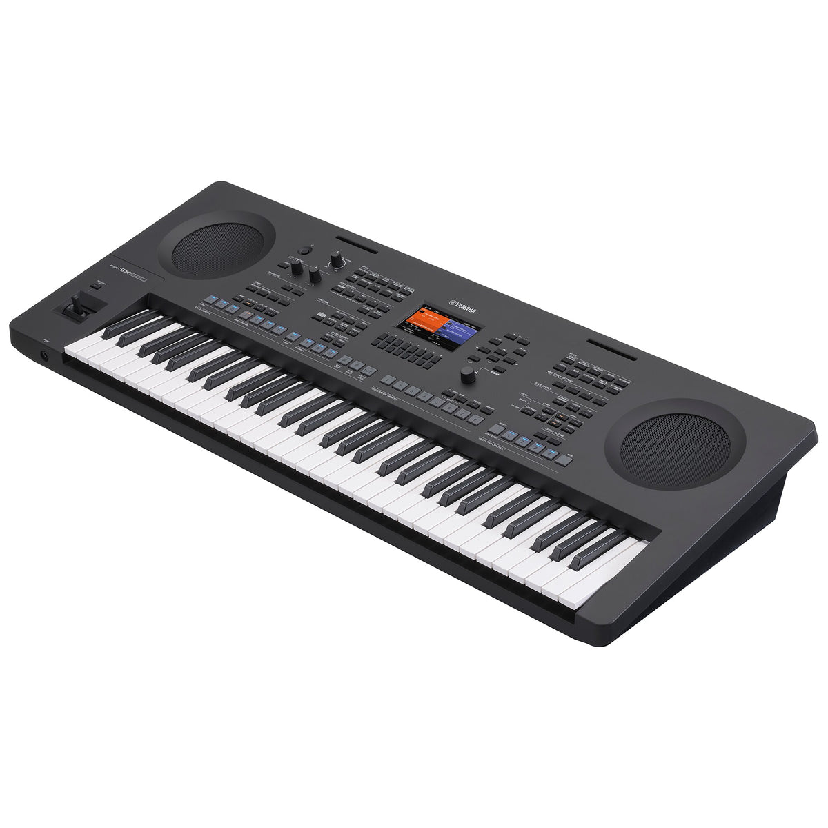 Teclado Yamaha Psr-sx620 Adaptador + Base Doble + Estuche