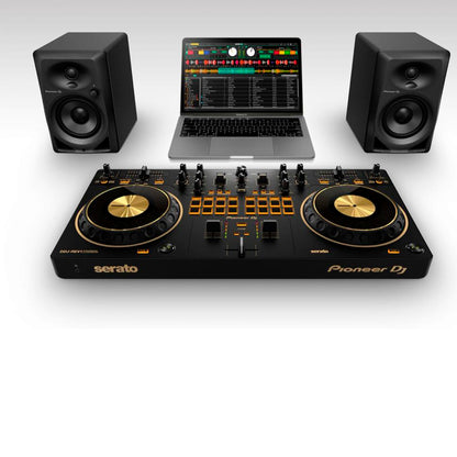 Controlador Dj Pioneer Ddj-rev1 N + Monitores Pioneer Dm-40