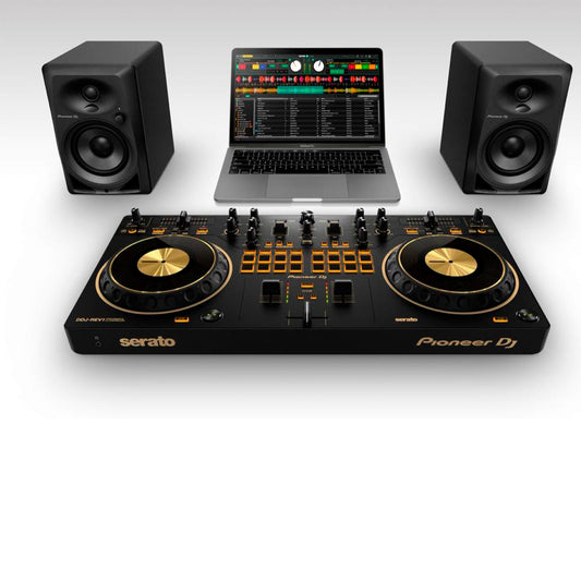 Controlador Dj Pioneer Ddj-rev1 N + Monitores Pioneer Dm-40
