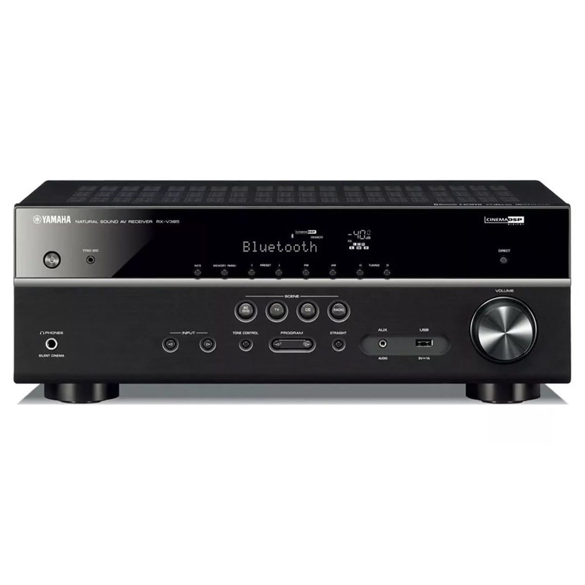 Amplificador Yamaha Rx-v385 5.1-ch A/v Bluetooth