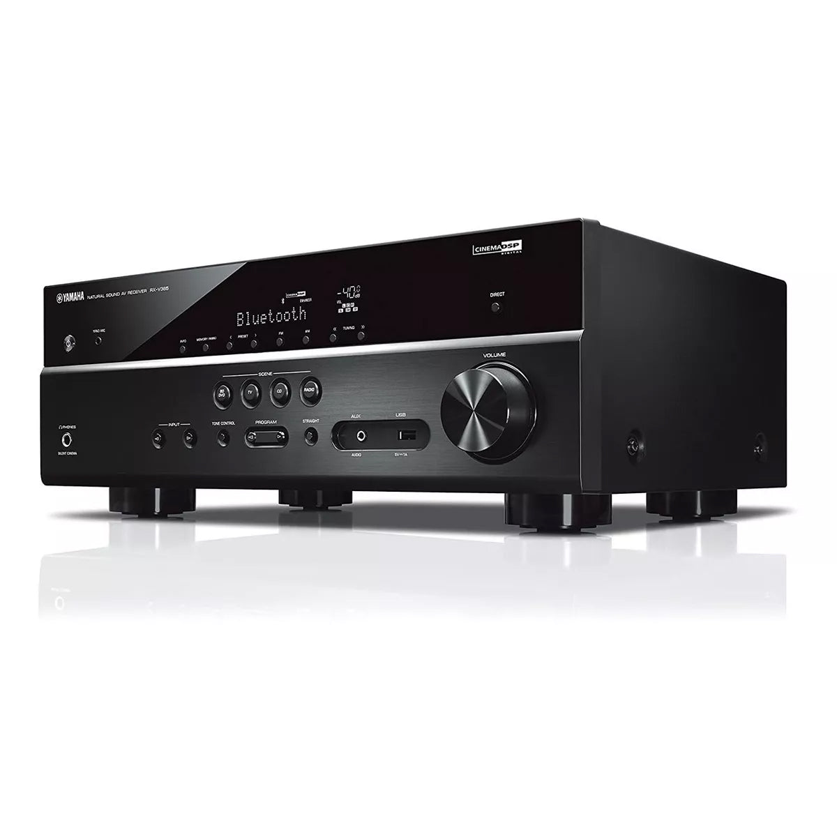 Amplificador Yamaha Rx-v385 5.1-ch A/v Bluetooth