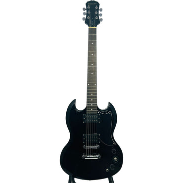 Kit Guitarra Eléctrica Deviser Sg10 Bk + Amplifica + Estuche