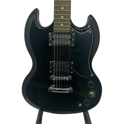 Kit Guitarra Eléctrica Deviser Sg10 Bk + Amplifica + Estuche