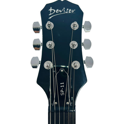 Kit Guitarra Eléctrica Deviser Sp11 Wh +estuche+amplificador