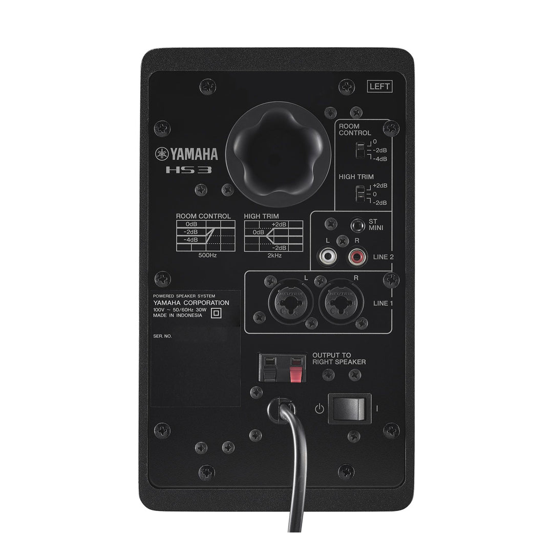 Monitores Parlantes De Estudio Compactos Yamaha Hs-3 (par)