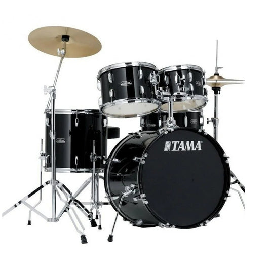 Bateria Tama Stagestar Sg52kh5c-bk + Bases + Platillos