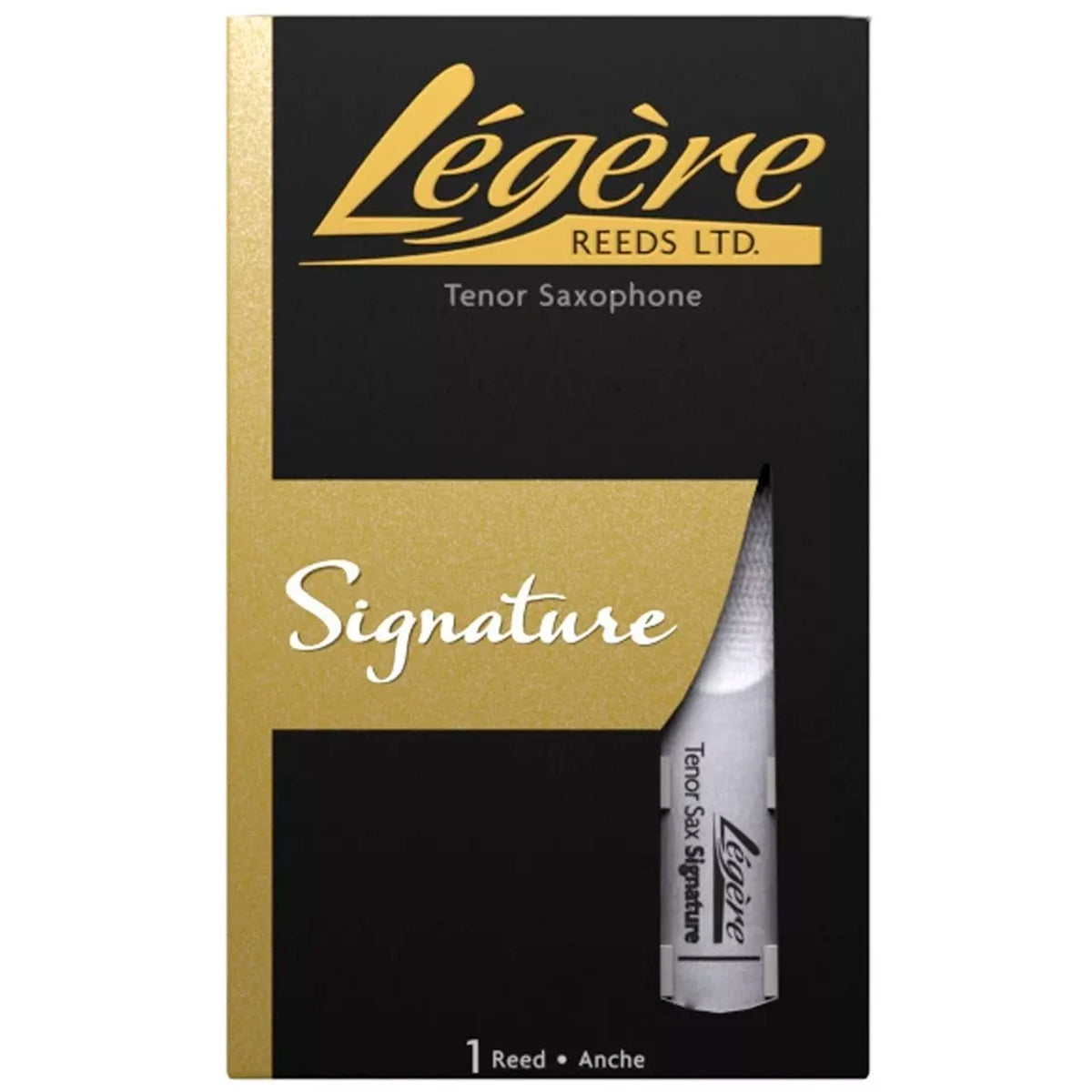 Caña Sintetica Saxofon Tenor Legere Signature + Portacañas