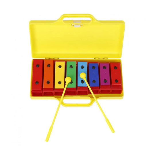 Metalófono Juego De 8 Notas Con Estuche Ayson