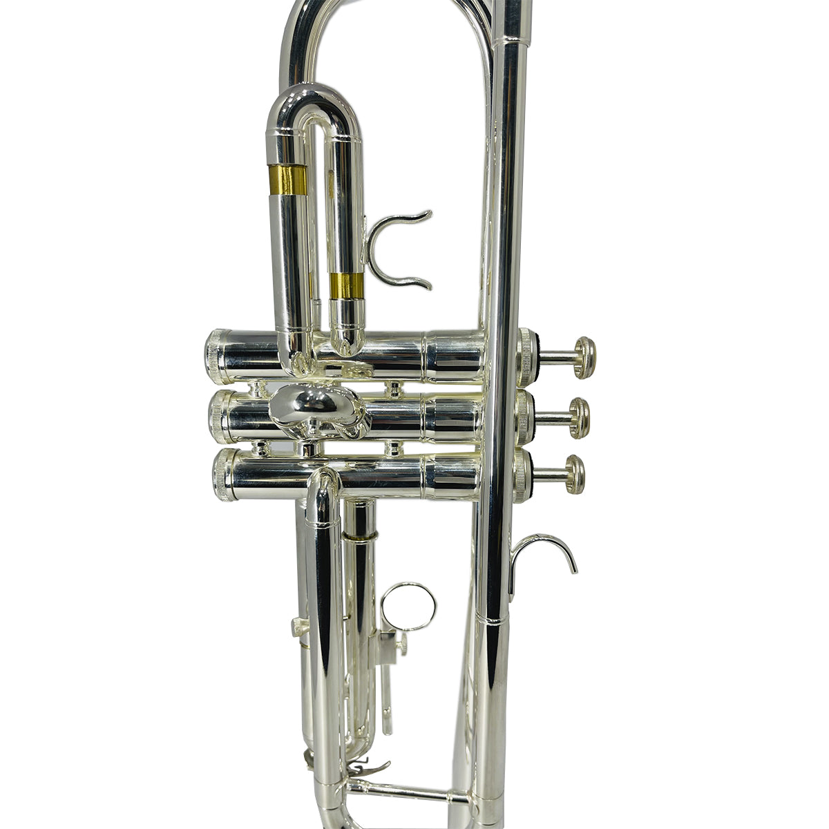 Trompeta Plateada Ayson + Estuche