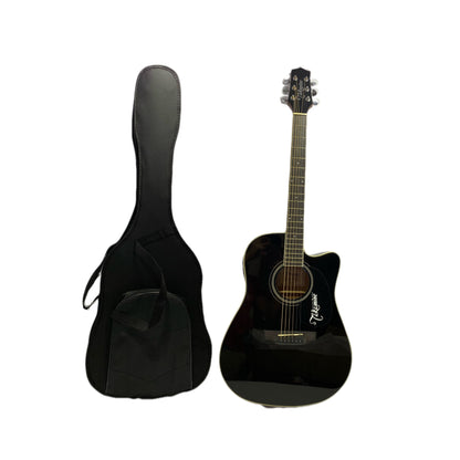 Guitarra Electroacústica Tipo Folk Takamine Ed334c +estuche