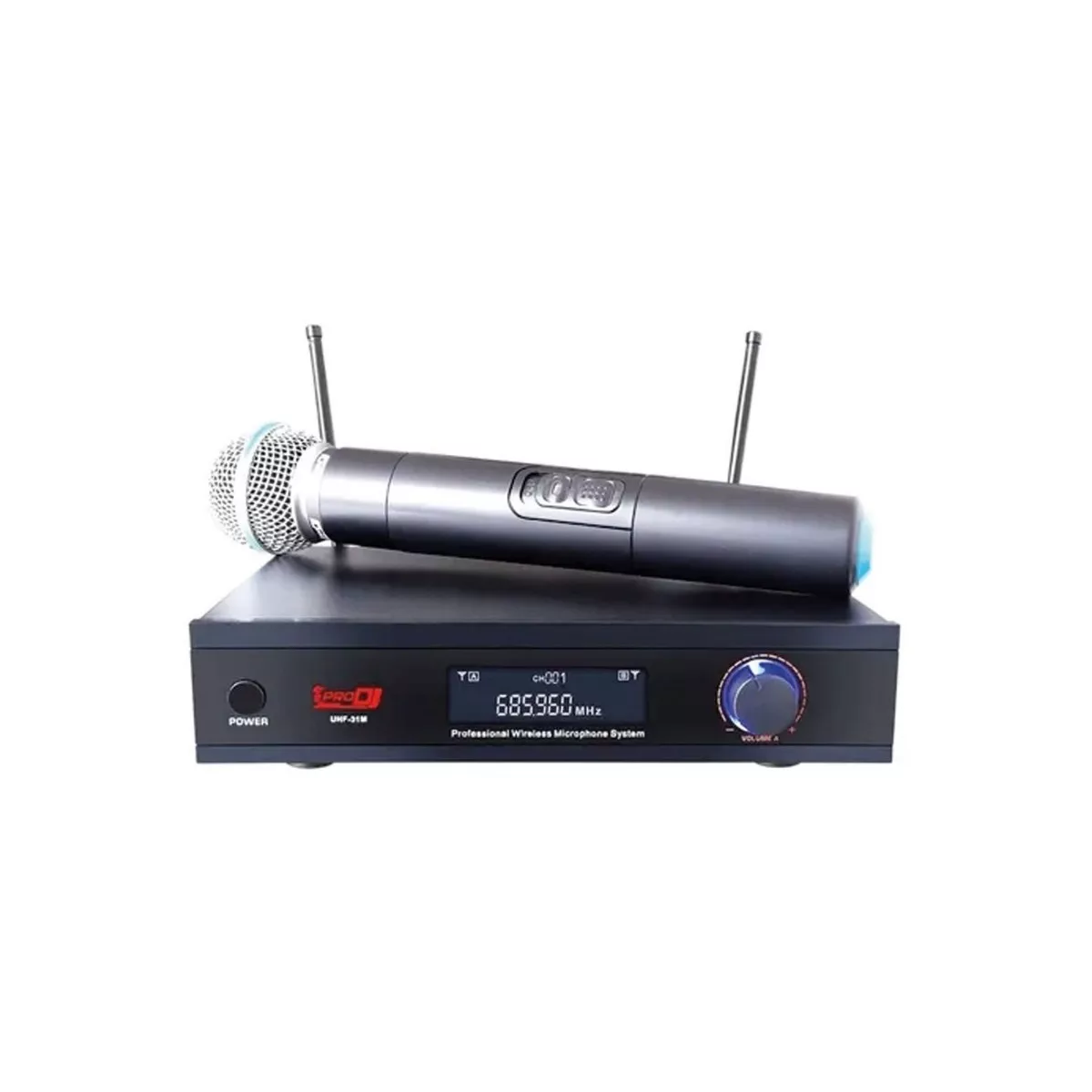 Micrófono Inalámbrico Pro Dj Uhf-311m Multipropósito