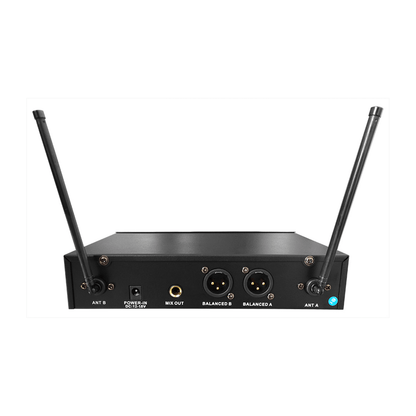 Micrófono Inalámbrico Pro Dj Uhf-32m Doble De Mano